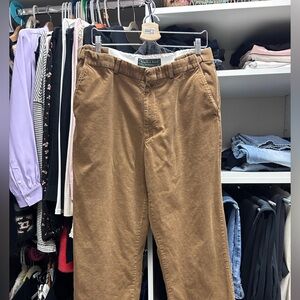 Adjust a band Tan Corduroy Pants